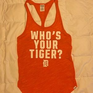 Victoria’s Secret PINK racer back tank-orange